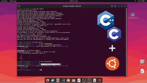 Instalar GCC (C, C++) en Linux Ubuntu 22.04 2024