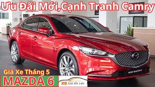 ✅ Giá Xe Mazda 6 Tháng 5/2024. Ưu Đãi Hấp Dẫn Cạnh Tranh Toyota Camry | Xegiatot24h