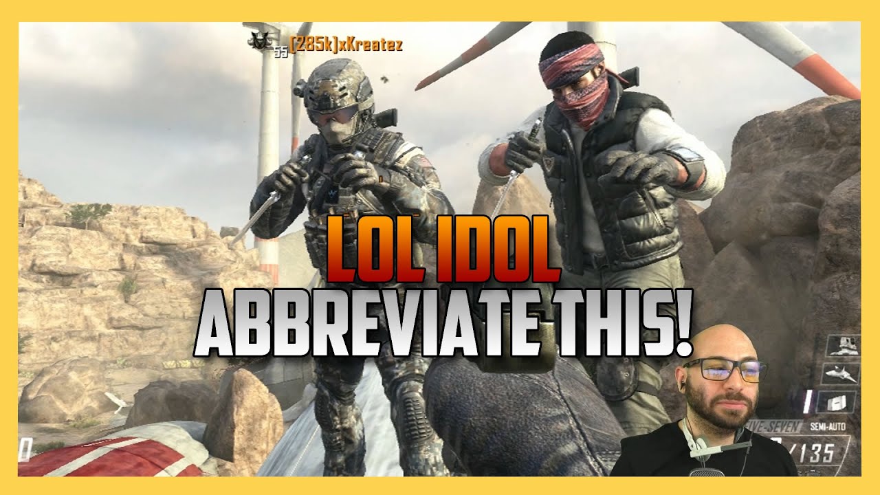 Abbreviate This - An LOL Idol Episode (Black Ops 2) | Swiftor - YouTube