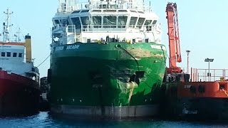 BOURBON ARCADIE prior the crash in Port