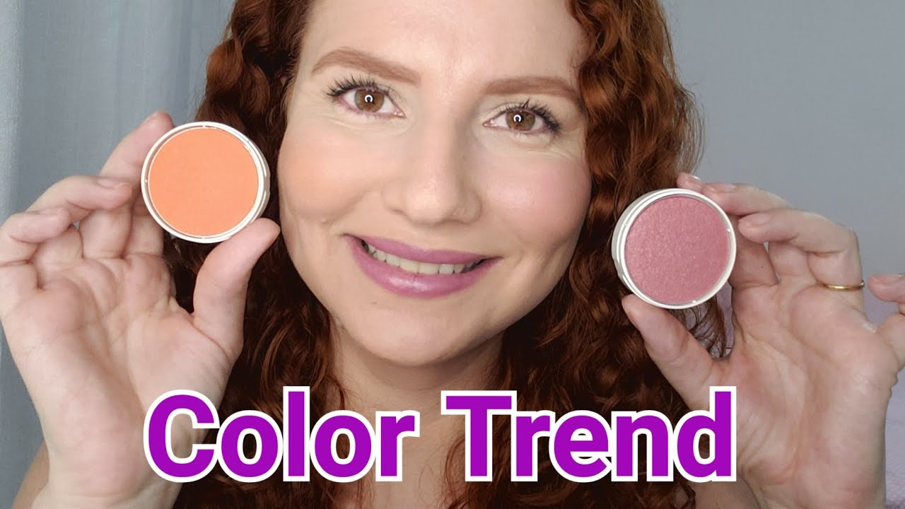 Blush Color Trend Avon Tangerina e Rosado YouTube