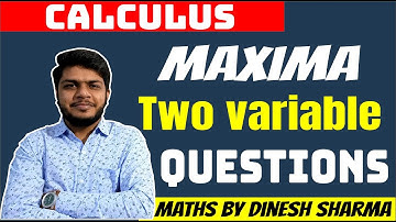 upsc maths optional lectures | maxima minima for two variables | partial derivative |part 46