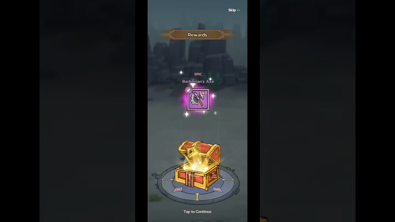 Slime Castle Idle TD 25k gems open chest with Lv 175 Veinley