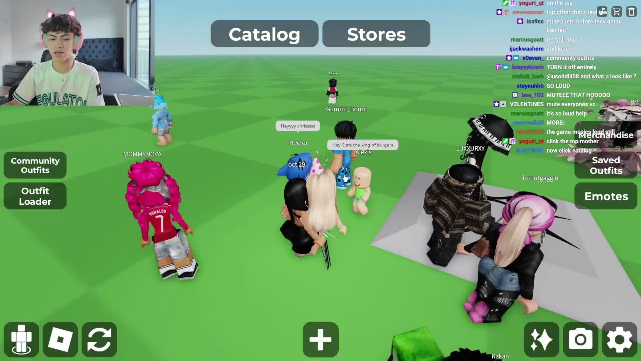 PLAYING ROBLOX WITH Y'ALL