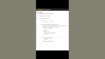 Write a program to print Factorial of given number using loops in java