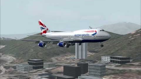 KaiTak IGS 13 Approach