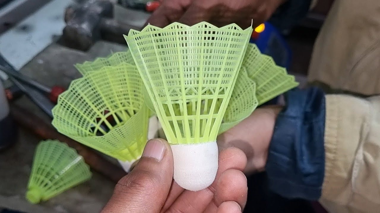 Badminton Shuttlecock Making In Factory YouTube