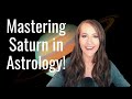 Mastering SATURN in ASTROLOGY!