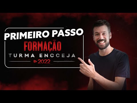 PRIMEIRO PASSO: Formação