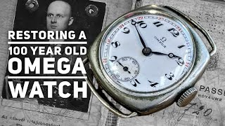 Восстановление 100-летних часов Omega: удивительная предыстория!