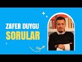 Antalya Konferans Soruları | Doç. Dr. Zafer Duygu