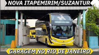 A GARAGEM da NOVA ITAPEMIRIM no RIO DE JANEIRO | MOVIMENTAÇÃO