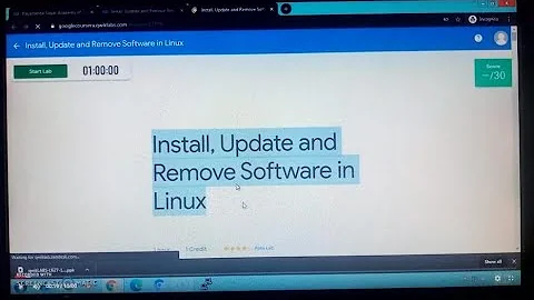 Install, Update & Remove software for Linux | Technical support fundamentals | week 5 | Assg-Soln