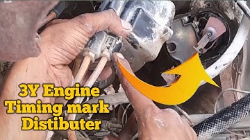 3Y Engine Timing mark Distibuter setting