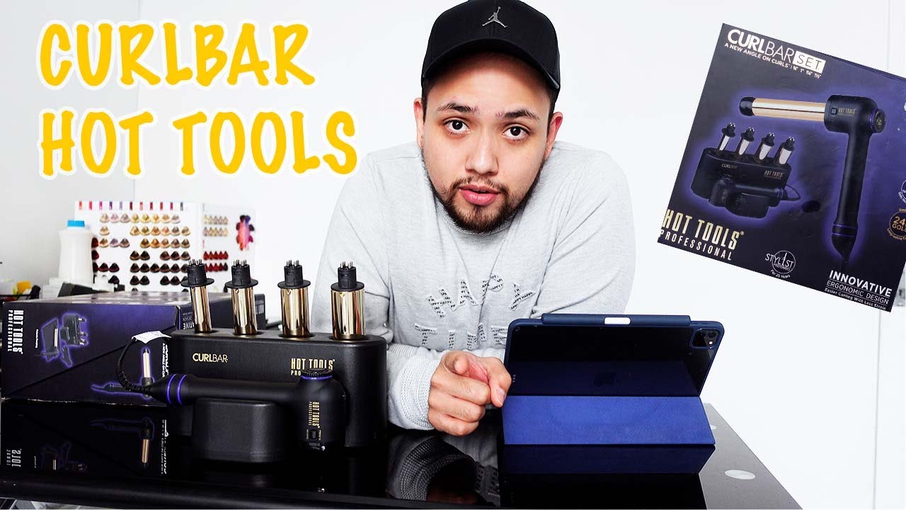 Unboxing de la  24K GOLD CURLBAR SET de Hot tools .... ¡wow!