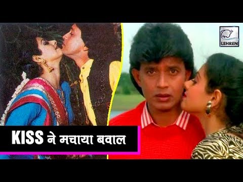 Sridevi: Sridevi and Mithun Chakraborty on the sets of Guru (1989)