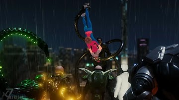 Spider-Man PS4 -No Damage Walkthrough Part 6-Sinister Six Assemble | NG+ Ultimate Difficulty-PS4 Pro