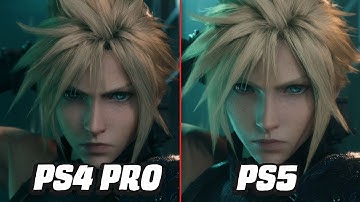 Final Fantasy 7 Remake: PS4 Pro vs. PS5 Comparison
