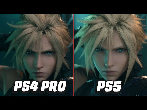 hver leje aborre Final Fantasy 7 Remake: PS4 Pro vs. PS5 Comparison - YouTube