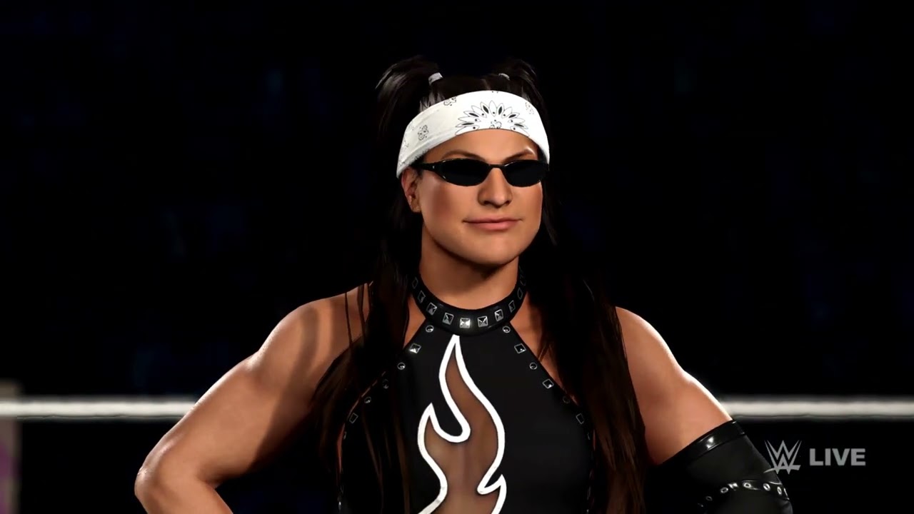 [WWE2K26] Alexa Bliss&Charlotte Flair VS Iyo Sky&Rhea Ripley VS KABUKI WARRIORS VS Liv &Raquel