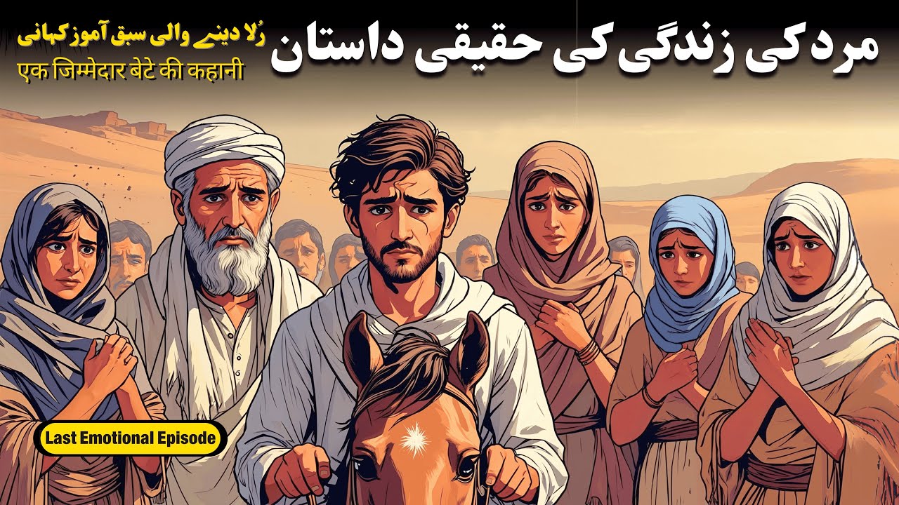 Mard Ki Zindagi Emotional Story | Moral Story in Urdu | Sabaq Amoz Story | New Kahani | Purane Qisse