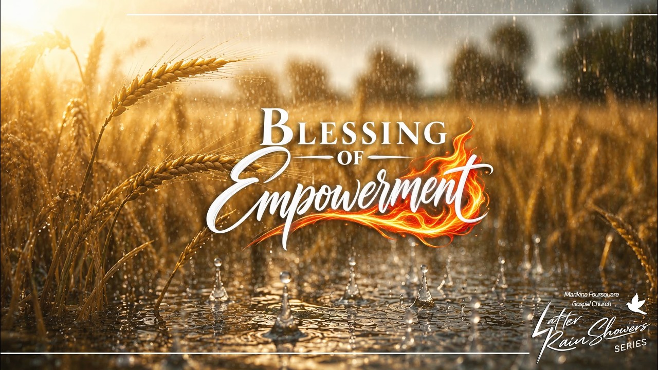 The Blessing of Empowerment (2nd Service) | Latter Rain Showers | Marikina Foursquare