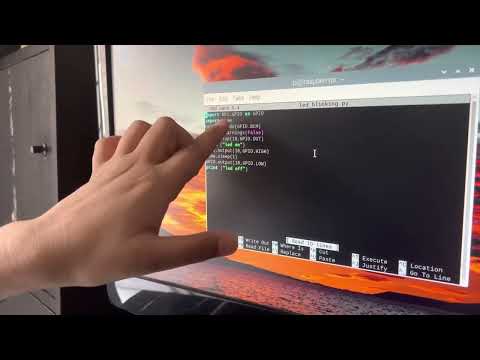 LED on off Using Raspberry-Pi & Python by Kavya Joshi | Learn Robotics & Coding