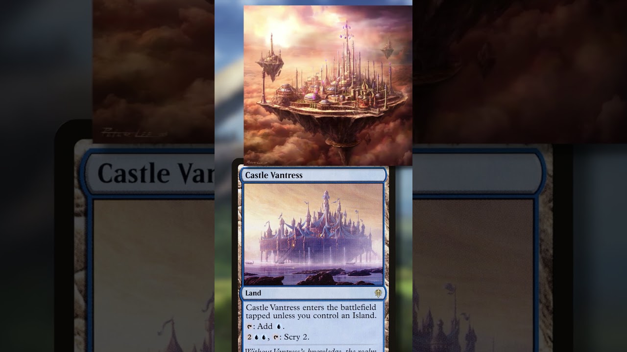 card castle mtg Castle Locthwain Print main image 0
