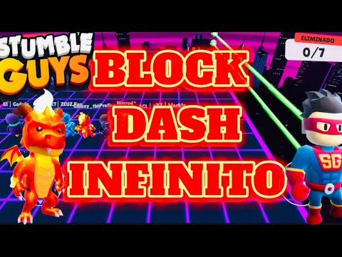 COMO JUGAR BLOCK DASH INFINITO ACTUALIZACIÓN 0.40 