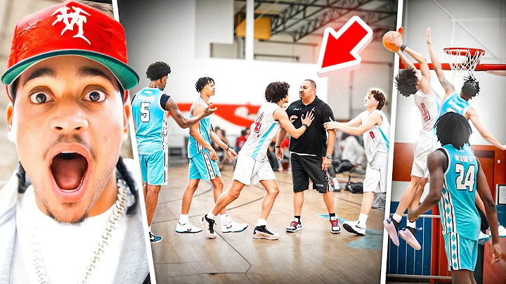 THIS COACH TRIED TO FIGHT MY AAU PLAYERS IN THIS CHAOTIC CHAMPIONSHIP GAME!