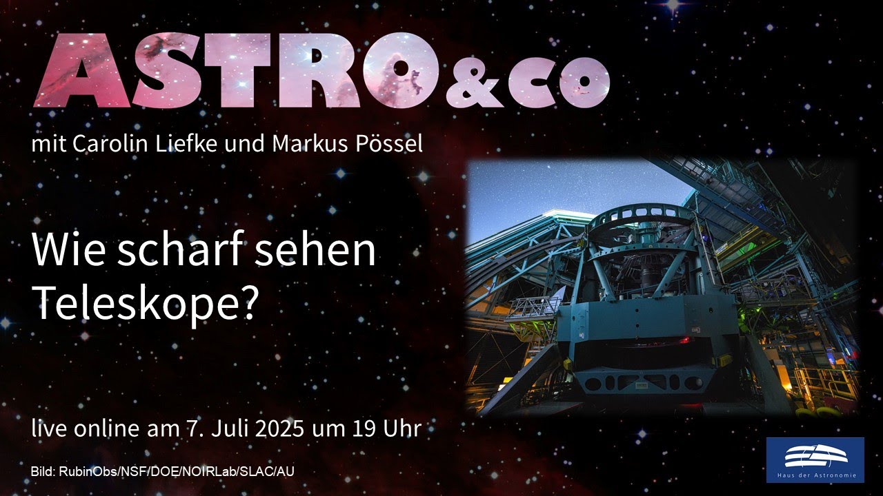 Wie scharf sehen Teleskope?