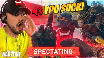 SPECTATING the MOST DISRESPECTFUL Warzone SOLOS PLAYERS… *invincibility glitch*