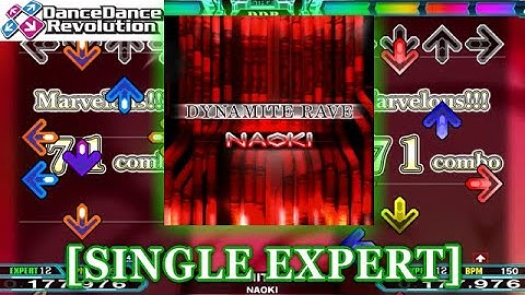 【DDR 3rd】 DYNAMITE RAVE [SINGLE EXPERT] 譜面確認＋クラップ