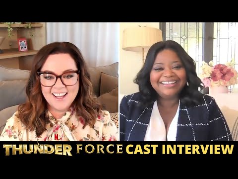 Thunder Force Interview - Melissa McCarthy and Octavia Spencer