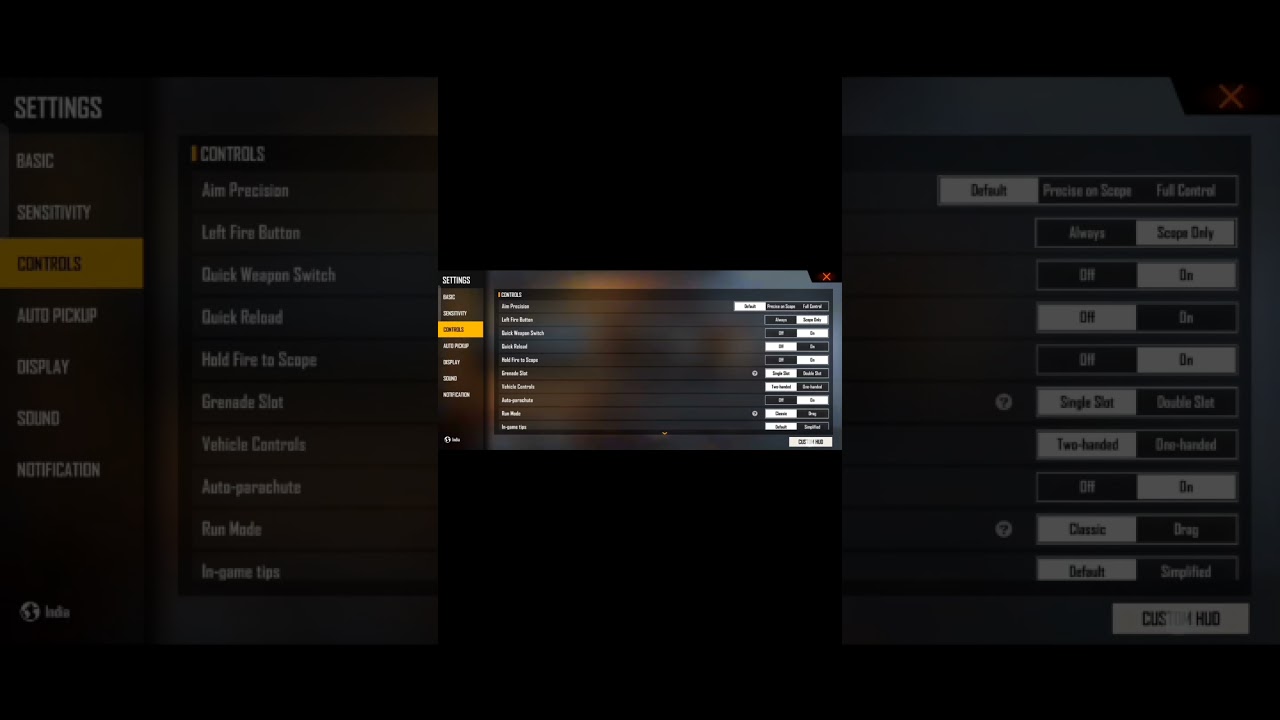 D Mahendra Coustom HUD😘ll free fire ll best Coustom HUD 