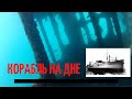 Подводная съемка на затопленном корабле! Подводная охота в Абхазии!!
