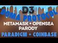 D3 Doma Protocol - season 1 review. Parody on Metamask and Opensea