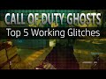 Top 5 WORKING Glitches! - Cod Ghosts August 2014