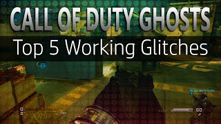 Celebrity Top 5 WORKING Glitches! - Cod Ghosts August 2014 Wealth