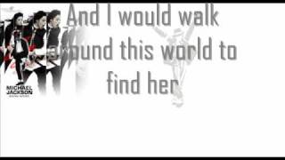 Michael Jackson - One More Chance (lyrics on screen)