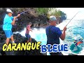 Pche du bord de mer au leurre vif buldo  carangue et gros poissons bleus  la runion 974