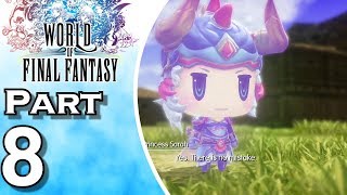 Let's Play World of Final Fantasy - PS4 - (Gameplay + Walkthrough) Part 8 - Warrior of Light