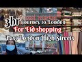 3hr journey to London for Eid shopping/ P2 East London high streets 2021 ☪️