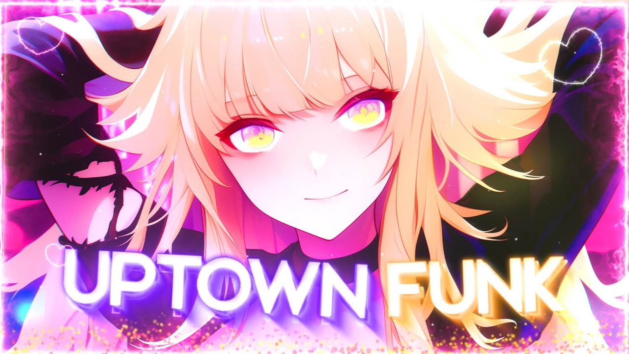 Mark Ronson - Uptown Funk ft. Bruno Mars (Sped up / Nightcore) [Lyrics]