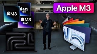 Нові M3 MacBook Pro & iMac АНОНСОВАНІ!