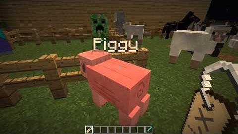 Minecraft Mini-Tutorial: How to use Nametags 1.6