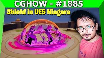 Magical Shield in Unreal Engine 5 Niagara Tutorial