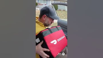 POV: When You’re Delivering DoorDash… and Nature Hits at the WORST Time 😂🚗 Sora AI Video