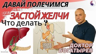 Застой желчи. Что делать? Признаки, симптомы.