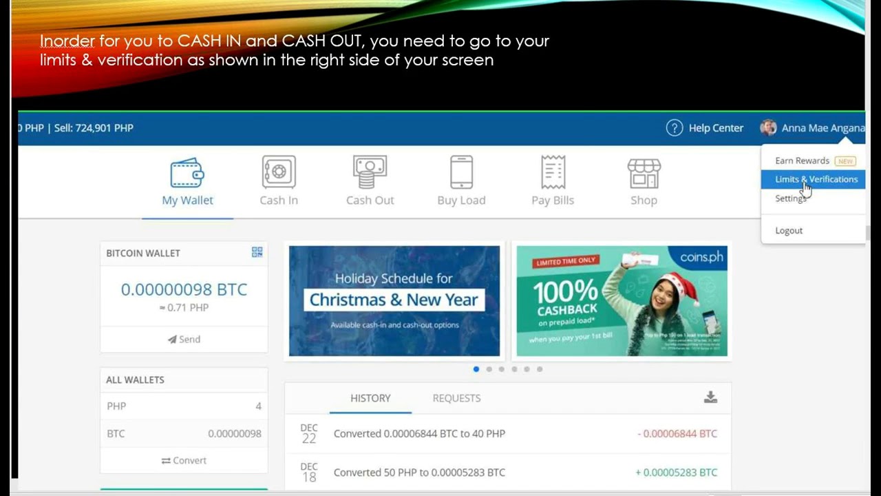 coins.ph, online wallet, bitcoin - YouTube